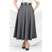 SORALLİNE KADIN KLOŞ ETEK 779 BUKLET YEŞİL - 5