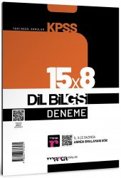 Marka Yayınları KPSS Dil Bilgisi 15x8 Deneme Tamamı Video Çözümlü - 1