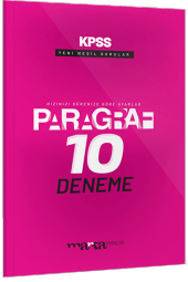 Marka Yayınları KPSS Paragraf Yeni Nesil 10 Deneme - 1