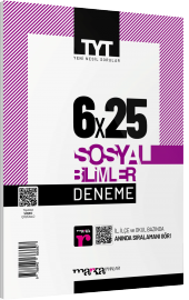 Marka Yayınları TYT Sosyal Bilimler 6 Deneme Tamamı Video Çözümlü - 1