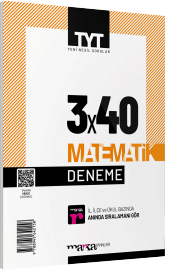 Marka Yayınları TYT Matematik 3 Deneme Tamamı Video Çözümlü - 1
