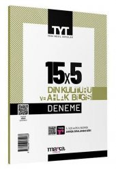Marka Yayınları TYT Din Kültürü ve Ahlak Bilgisi 15 x 5 Deneme - 1