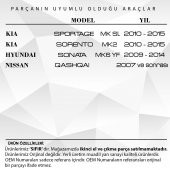 Kia Sportage,Sorenta, Hyundai Sonata için Yan Ayna Dişlisi Seti - 2