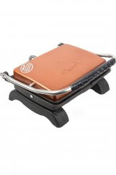 Büfe Ev Tipi 7,50 kg Organik Büfe Döküm Tost Makinesi Ayarlanabilir Termostatlı 7550 Rose Gold - 3
