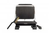 Organik Pik Demir Döküm Kaplamasız& Anti Kanserojen Ev Tipi Tost Makinası DKMX ROSEGOLD 1800W +Fırça - 3