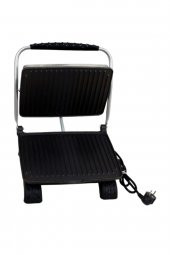 Döküm Organik Tost Makinesi Ev Tipi Siyah 1800w - 3