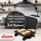 Organik Pik Demir Döküm Tost Makinası Temizleme Fırça Hediyeli - 5