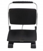 Organik Pik Demir Döküm Kaplamasız & Anti Kanserojen Ev Tipi Tost Makinası DKMX GRİ 1800W + Fırça - 5