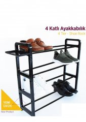 4 lü  Modern Tasarım Ayakkabılık Demonte - 3