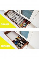 2 Sıra Bıçaklık 14x39 Cm Bıçak Organizeri - 3