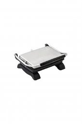 Inox( Gri ) Organik Pik Demir Döküm Tost Makinası 1800 Watt Ev Tipi - 1