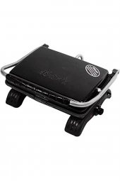 Organik (kaplamasız ) Demir Döküm Tost Makinası 1800 Watt (siyah) - 1