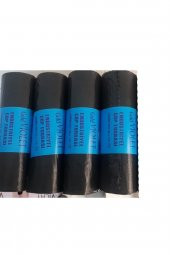 Nesplast Endüstriyel Jumbo Çöp Poşeti 400gr Siyah 80*110 4 Rulo 10 Lu Ekstra Kalın - 1