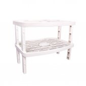 Dolap İçi Düzenleyici Çok Katlı Raf  (1 Adet) - 5