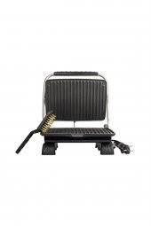 Organik (kaplamasız ) Demir Döküm Tost Makinası 1800 Watt (siyah) - 3