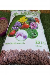 Kil Bilyesi 20 Lt 3-8 Mm Hidroponik Toprak Lecat Kil Bilyesi Hidroton Hidrokültür Toprağı - 1