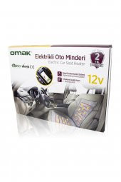 Sırtlı Dijital Kumandalı Oto Isıtıcı Elektrikli Otomobil Minderi Electric Heating Pad - 2