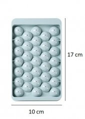 33 Hazneli Küre Buz Kalıbı 17-10 cm - 2