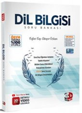3D Yayınları 2023 Dil Bilgisi Soru Bankası - 1