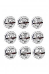 Mercan Ultra Dynamic GÜMÜŞ GRİ (300 m) Makara Misina - 1