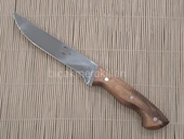 Ahşap Sap Et Bıçağı 27cm Toplam Uzunluk Geniş Ağız - 1
