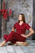 Nisanca Kısa Kollu Pegasus Gömlek Pijama Takımı- Genç Anne Serisi - 6