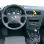 VW Golf 4 1998-2004 Arka Cam Buğu Rezistans Düğmesi 1J0959621C - 3