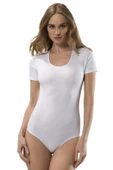 Kadın Yarım Kol Çıtçıtlı Body Atlet TKP-2242 - 2