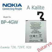 Nokia Bp-4Gw Batarya Nokia Lumia 720 720T 920 Uyumlu Yedek Batarya - 1