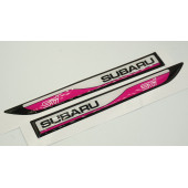 Subaru Forester Yan Aynalar Ve Çamurluk Yanı Damla Desen Bıçak Logo Arma Seti thumbnail 3