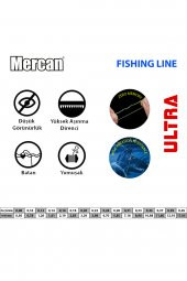 Mercan Euprates Ultra Soft BEYAZ(300m) Makara Misina - 2