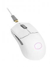 COOLER MASTER MM712 58GR KABLOSUZ 2.4GBT ULTRA HAFİF BEYAZ RGB OYUNCU MOUSE - 1