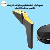 Logan Lüks Mobilya Kanepe Tv Ünitesi Konsol Koltuk Ayağı 19 Cm Siyah Gold Ayakları thumbnail 3