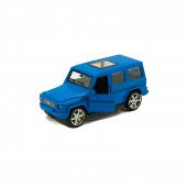Metal Mercedes G63 Çek Bırak Model Araba Mavi 12 Cm - 1