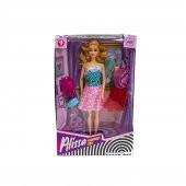 Oyuncak Manken Bebek Alissa Elbiseli Seti 30 Cm - 1