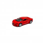 Oyuncak Metal Bugatti Kırmızı Çek Bırak 12 Cm - 1