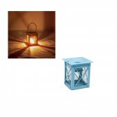 Mumluk Metal Nostalji Mumluk Dekoratif Mumluk Turkuaz - 1