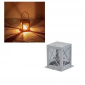 Mumluk Metal Nostalji Mumluk Dekoratif Mumluk Beyaz - 1