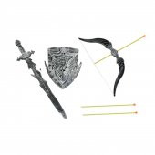 Oyuncak Ok Yay Kılıc Kalkan Savaşcı Set - 1