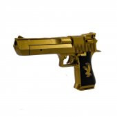 Boncuk Tabanca Desert Eagle Kartal Gold 26 Cm 300 Adet Mermi - 1