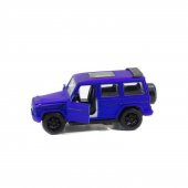 Metal Mercedes G63 Çek Bırak Model Araba Mavi Işıklı 12 Cm - 1