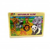Ahşap Puzzle Hayvanlar Alemi 20 Parça Puzzle Çarpım Tablosu - 1