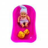 Oyuncak Bebek Küvetli Set - 1