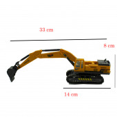 Oyuncak Excavator Oyuncak Kepçe Sürtmeli 33 CM - 4