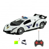 1:16 Uzaktan Kumandalı Polis Arabası Lamborghini Aventador Sarjlı - 1