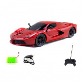1:14 Ölçek Uzaktan Kumandalı La Ferrari Kırmızı Şarjlı Işıklı - 1