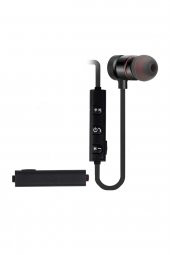 Huawei Uyumlu Cep Telefonu Uyumlu Boyun Askılı Kulakiçi Bluetooth Spor Kulaklık Kulaklıkboyun - 3