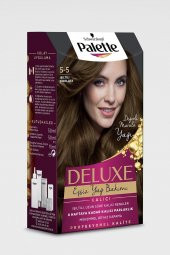 DELUXE SAÇ BOYASI 5-5 IŞILTILI ÇİKOLATA - 3