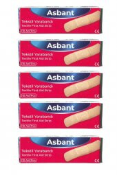 Asbant Tekstil Yarabandı 5 Paket (50 Adet) - 1