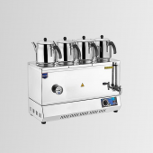 Remta REM.EP04 85 Model Dört Demlikli Elektrikli Pleytsiz Çay Ocağı - Kahveci Takımı 43 lt 3000 W) - 1